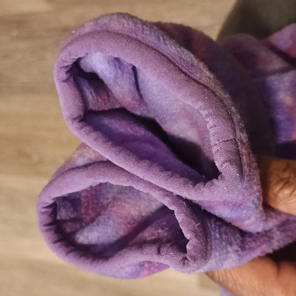 Columbia Full Zip Full Onepiece Bodysuit fleece bunting Tie Dye Pink & Purple - Picture 7 of 13